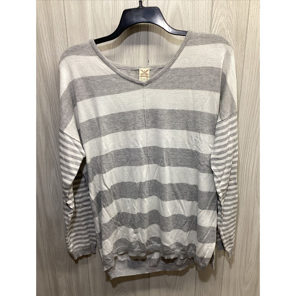FADED GLORY Women's (Size 16-18) Long Sleeve V-Neck Lightweight Sweater (F)